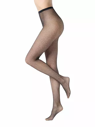 OROBLU | Netzstrumpfhose MIDNIGHT TRICOT black | 